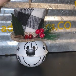 Snowman bell ornaments
